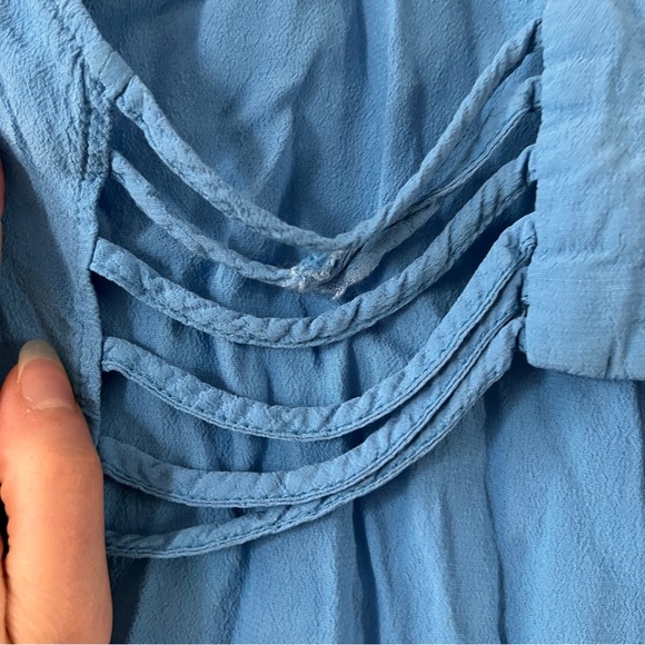 LA Hearts Blue Crop Top Size S - Picture 4 of 6